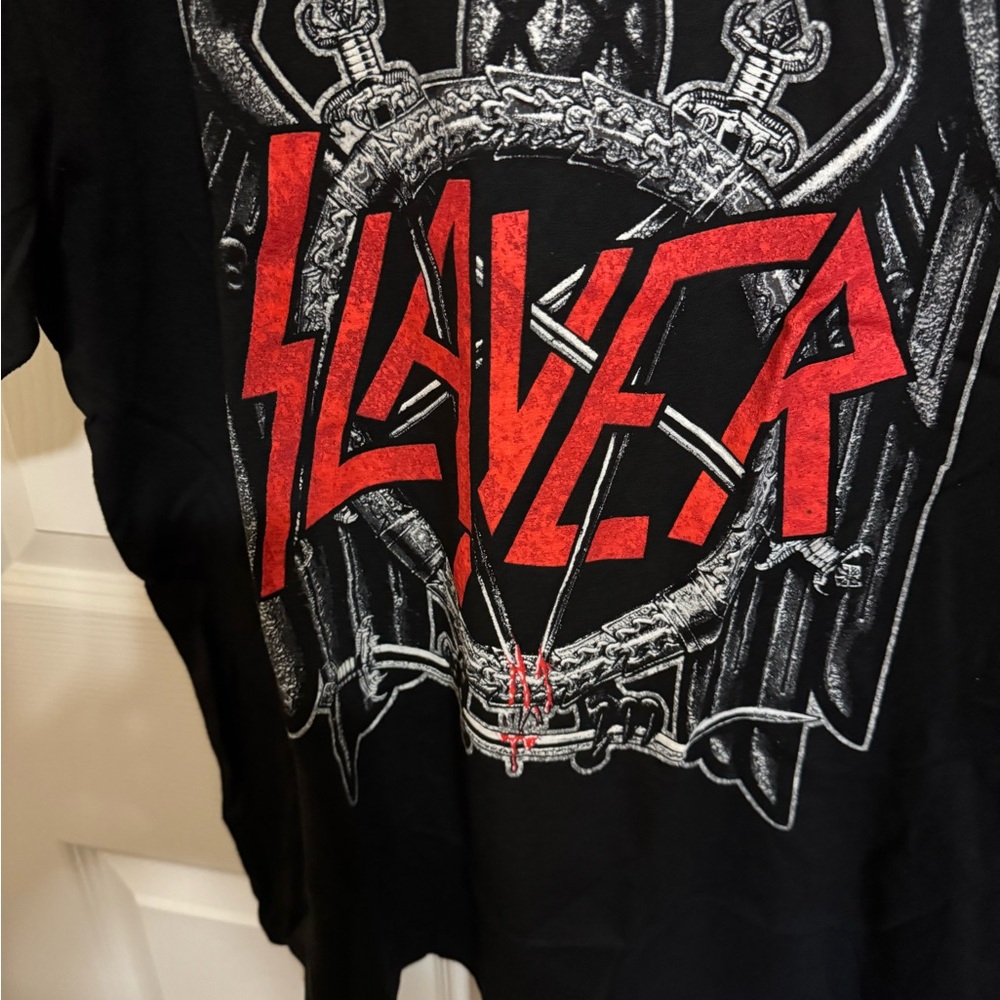 Men’s Slayer Short Sleeve T -Shirtrt Size Large